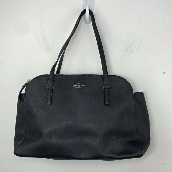 NEW KATE SPADE NEW YORK CEDAR STREET ELISSA SHOULDER BAG , BLACK - Picture 1 of 16